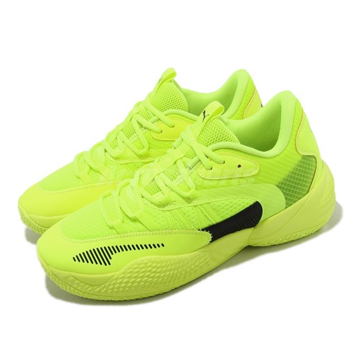 

Мужские баскетбольные кроссовки Puma Court Rider 2.0 Lime Squeeze Yellow Black 376646-15, Желтый, Court Rider 2.0