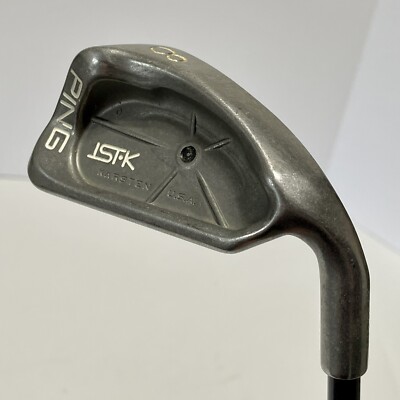 Ping 1st-K Black Dot 8 Iron-Karsten Steel Regular Flex RH 36 1/2  Nice Grip