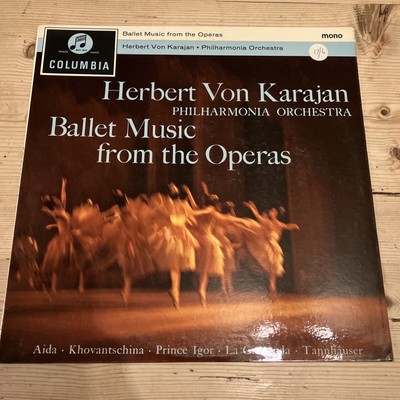 Ballet Music from the Operas - Herbert Von Karajan - Vinyl LP Album - Columbia