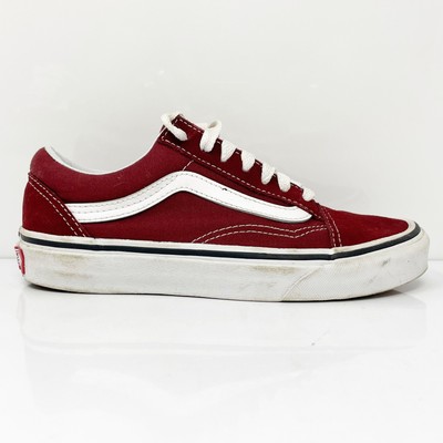 Vans Unisex Off The Wall 751505 Красная повседневная обувь Кроссовки Размер M 3,5 W 5