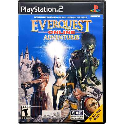 Everquest Online Adventures - Sony Playstation 2 PS2 Pristine Tested