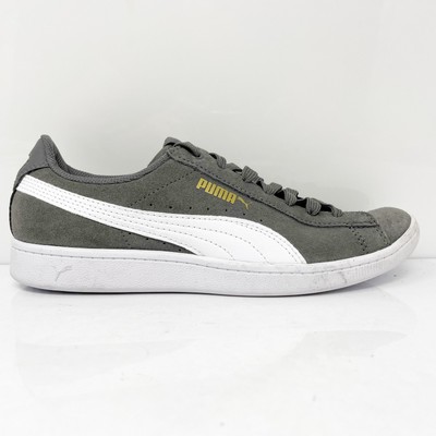 

Puma Womens Vikky 370204 04 Серые повседневные кроссовки, размер 8, Серый, Vikky