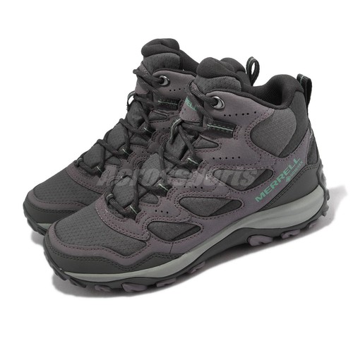 

Merrell West Rim Sport Mid GTX Gore-Tex Grey Women Outdoors Hiking J036900, Серый, West Rim Sport Mid Gtx