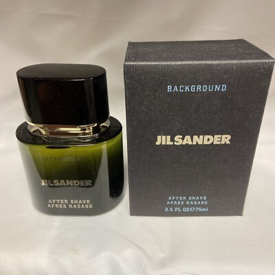 Jil Sander BACKGROUND After Shave Splash for Men 2.5 fl oz for Men New in Box