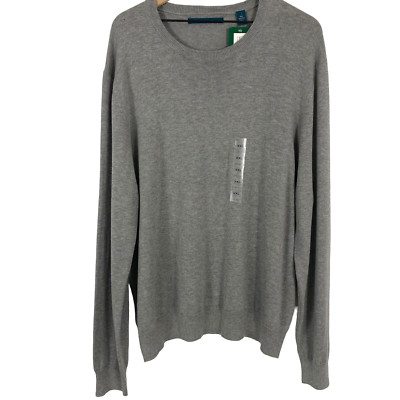 Perry Ellis Stitch Fix Mens Sweater Size XXL Pullover Crew Neck Gray New