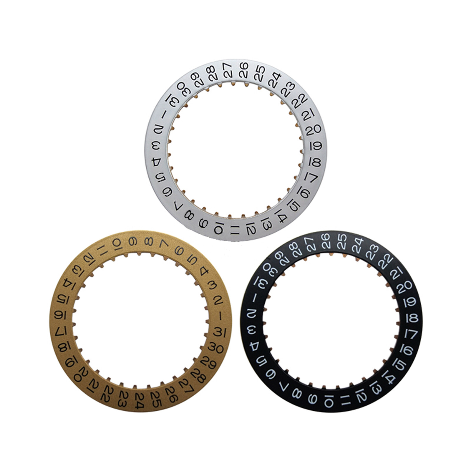 For 2824 Movement Watch Calendar Dial Disc Watch Date Day Wheel