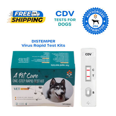 CDV - Canine Dog Distemper Test Kits   - '' A Pet Care '' -  USA Distributer