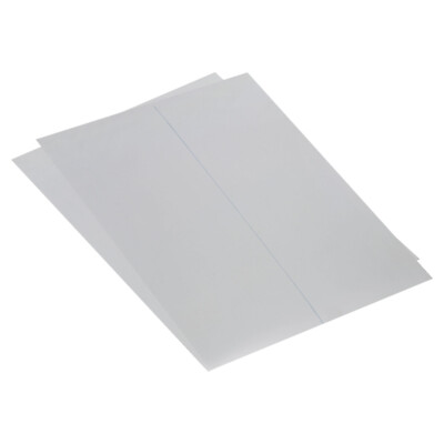 2 Pack 10.5'' Polarized Film Sheets Adhesive Polarizer Linear Polarizing Filter