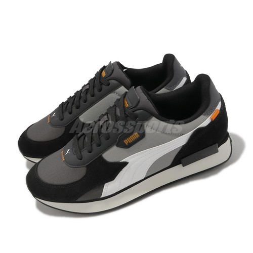 

Puma Future Rider Override Dark Coal Vapor Grey Мужская повседневная обувь 393825-04, Серый, Future Rider Override
