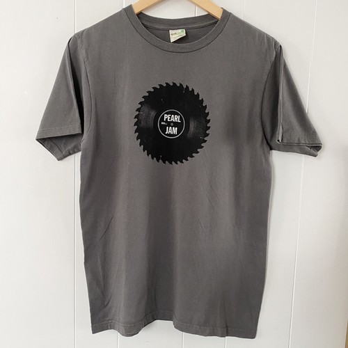 PEARL JAM 2010 Saw Blade 33 1/3 RPM World Concert Tour T