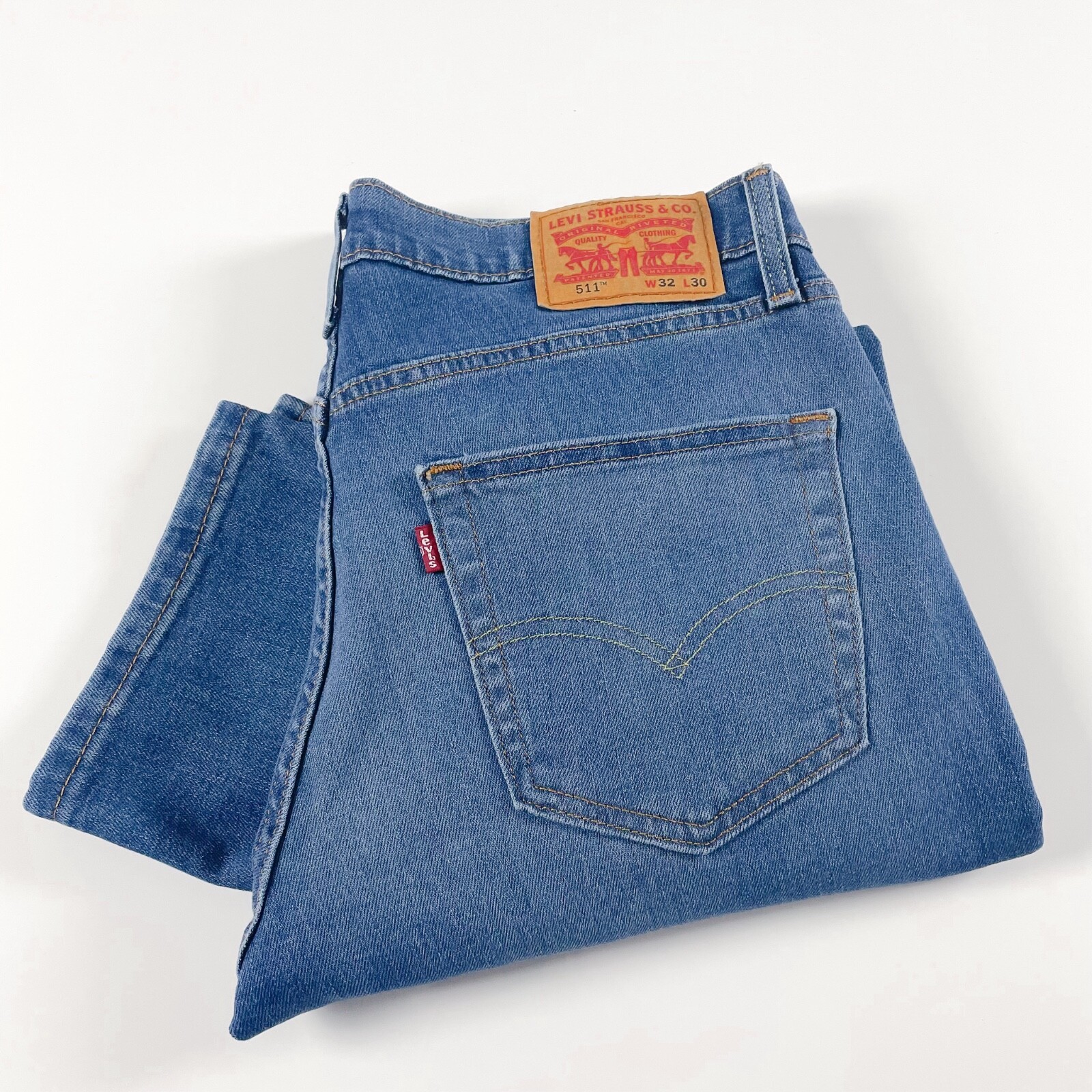 Levi's 511 Men's Slim Fit Jeans Begonia - Medium Wash Blue