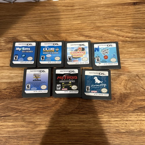 DSカセット Nintendo Ds Game Lot - 7 Games - All work all authentic