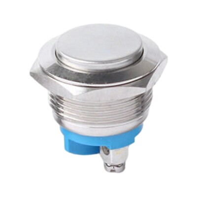 Waterproof 22mm Metal Push Button Switch 12V Momentary On Off for Horn