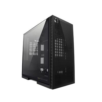 M6 Cezanne Black Mid Tower 12'' x11”MB/ATX Gaming Case, 4mm Glass/0.8 mm St