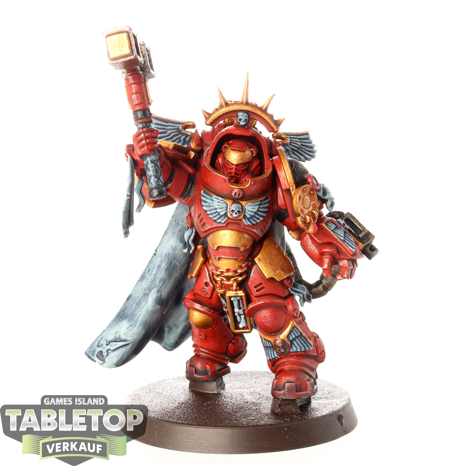 Blood Angels - Captain in Gravis Armour klassisch - bemalt