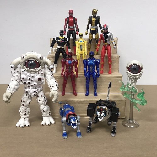 Power Rangers Mixed Action Figure Lot Mighty Morphin Heroes Villains Friends