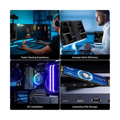 FX660 2TB M.2 SSD, PCIe Gen 4x4 Dynamic SLC Cache - Speeds up to 5200MB/s M.2...