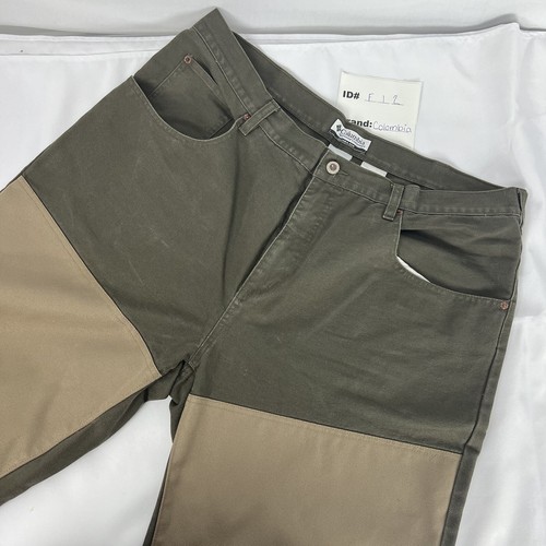 Columbia Double Leg Knee Canvas Hunting Pants size 40x32 205