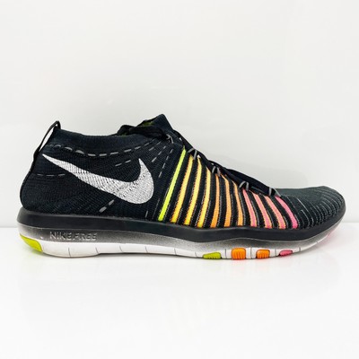 

Черные кроссовки для бега Nike Womens Free Transform Flyknit 843990-999, размер 8, Черный, Free Transform Flyknit