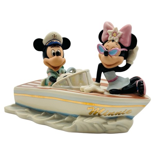 Lenox Disney Cruising The Waves With Minnie & Mickey Mouse
