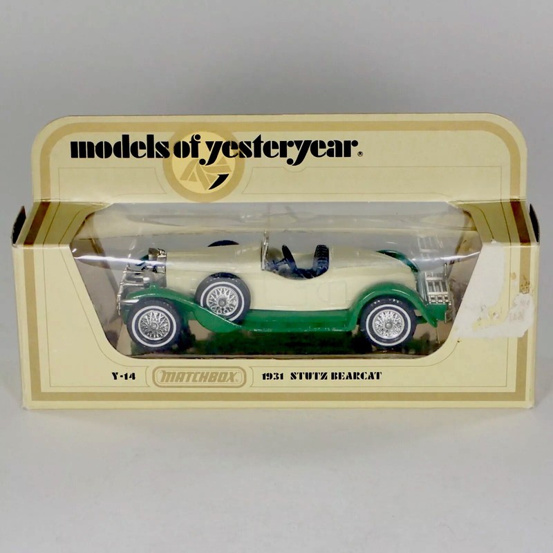 Matchbox Models Of Yesteryear Y-14 1931 Stutz Bearcat; Variante 15 Ovp