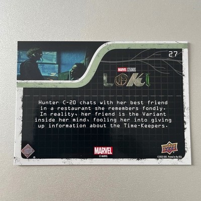 2023 Upper Deck Marvel Loki Season 1 #27 How Do I Find the Time-Keepers Orange