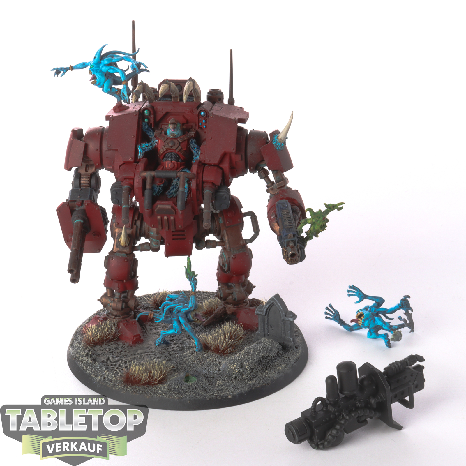 Space Marines - Primaris Invictor Tactical Warsuit - bemalt