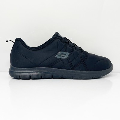 

Женские кроссовки Skechers Work Relaxed Fit Ghenter 77211 Black Casual Shoes 6.5, Черный, Work Relaxed Fit Ghenter Srelt SR