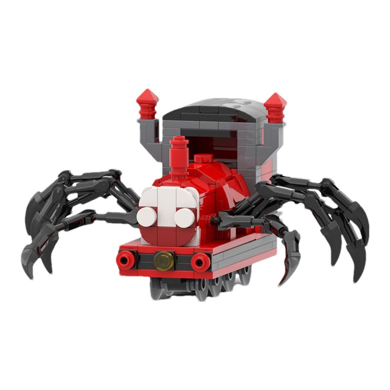 Choo-Choo Charles Train Building Block Toy Horror Game Animal Figure Cartoon Toy