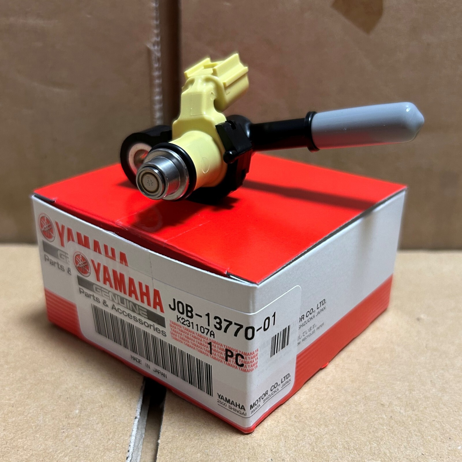 2017-2021 Yamaha Genuine DR YUM Injector Assy J0B-13770-01 2017-2021 Yamaha Genuine DR YUM Injector Assy J0B-13770-01