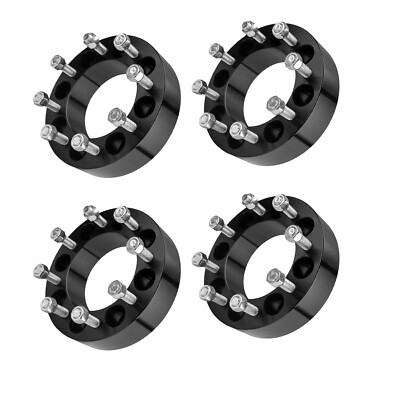 4Pcs 2'' 8x6.5 Wheel Spacers 9/16'' | 126.15mm for Ram 2500 3500 Ford F-250 F-350