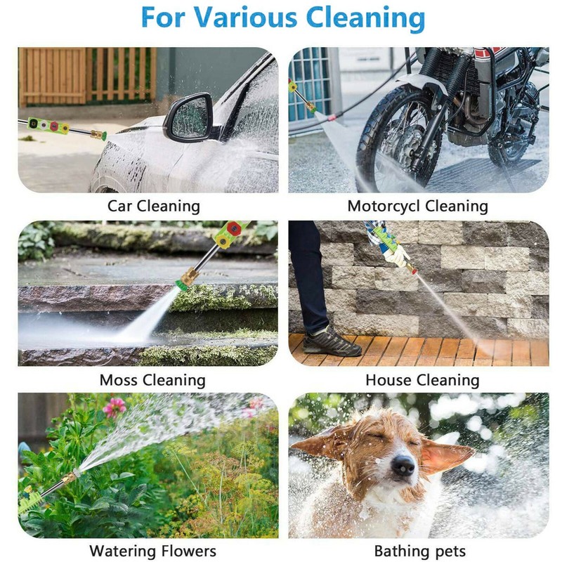 Electric Pressure Washer 3800 PSI 2.8GPM Water High Power Jet Wash Patio Car