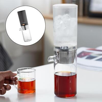 Drip Coffee Maker Cold Brew Adjustable Drip Speed Iced Coffee Machine Portable