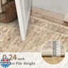 3x5 Washable Area Rug for Living Room Bedroom Dining Room Non-Slip Low Pile Boho Vintage Distressed Entryway Rug Traditional Floral Retro Accent Throw Carpet for Dining Room Bathroom Kitchen Beige
