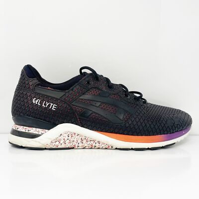 Asics Mens Gel Lyte Evo HN543 Черная повседневная обувь Кроссовки Размер 12,5