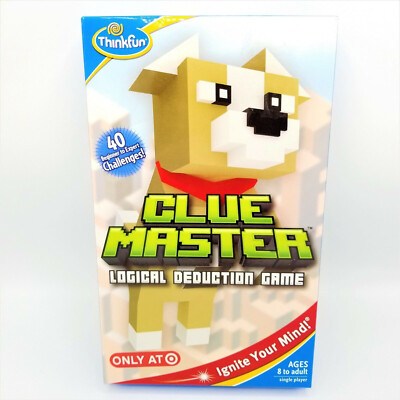 Brand New ThinkFun Clue Master Logic Game  logical eduction game critical think