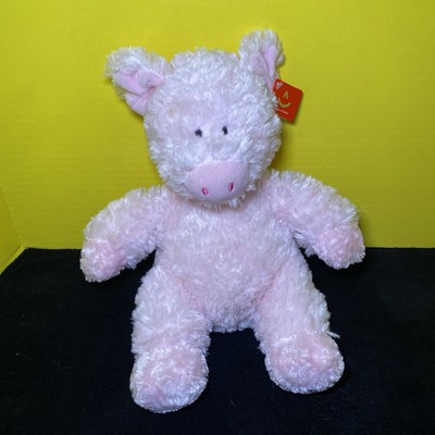 Auroa Plush Pig Tubby Wubbies Pink Stuffed Pet Toy Floppy Bean Bag Lovey 12''
