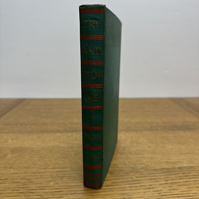 Try And Stop Me: Collection Of Anecdotes & Stories - Bennett Cerf (HC, 1944)