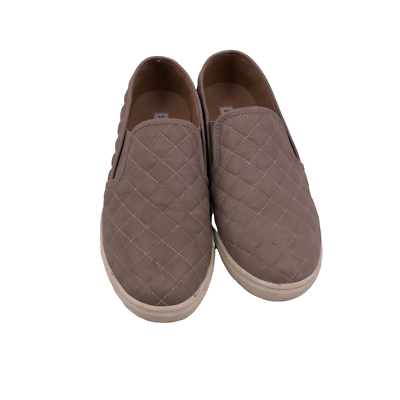 Tan steve madden slip ons sale