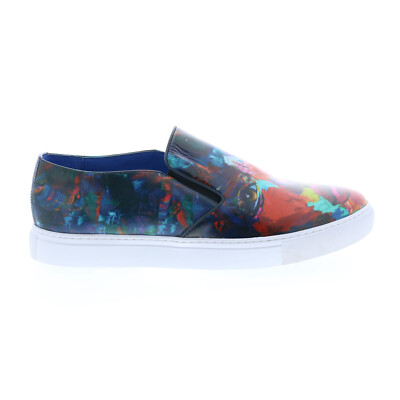 

Мужские синие кожаные кроссовки Robert Graham Witchmount RG5544S, Синий, Robert Graham Witchmount
