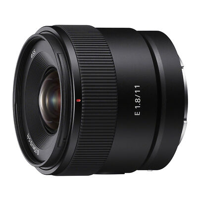 Sony E 11mm F1.8 APS C Ultra Wide Angle Prime Lens for APS C cameras SEL11F18
