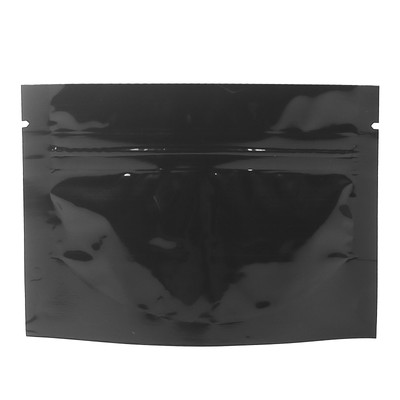 100 Mylar Jerky Bags, Resealable Foil Snack Bags, Food Safe Standing Zipper Bags