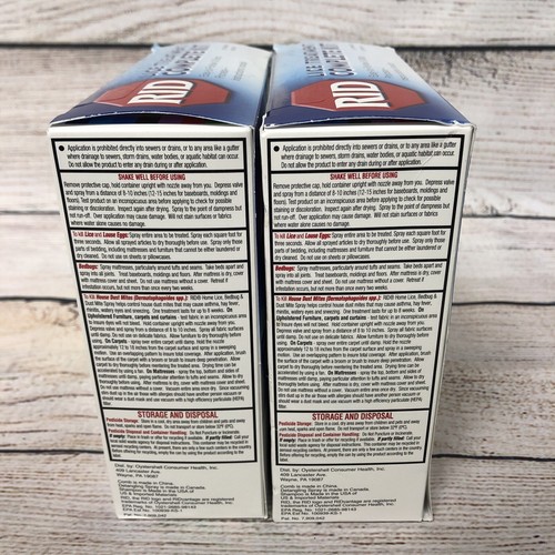 2~RID Lice Treatment Kit Kills Lice Bedbugs Dust Mites Treatment Comb Home 06/25