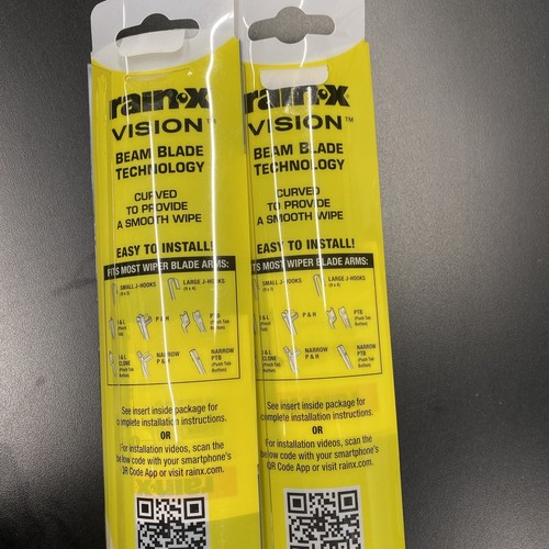 2 X Rain-X Vision 17" Windshield Wiper Blades