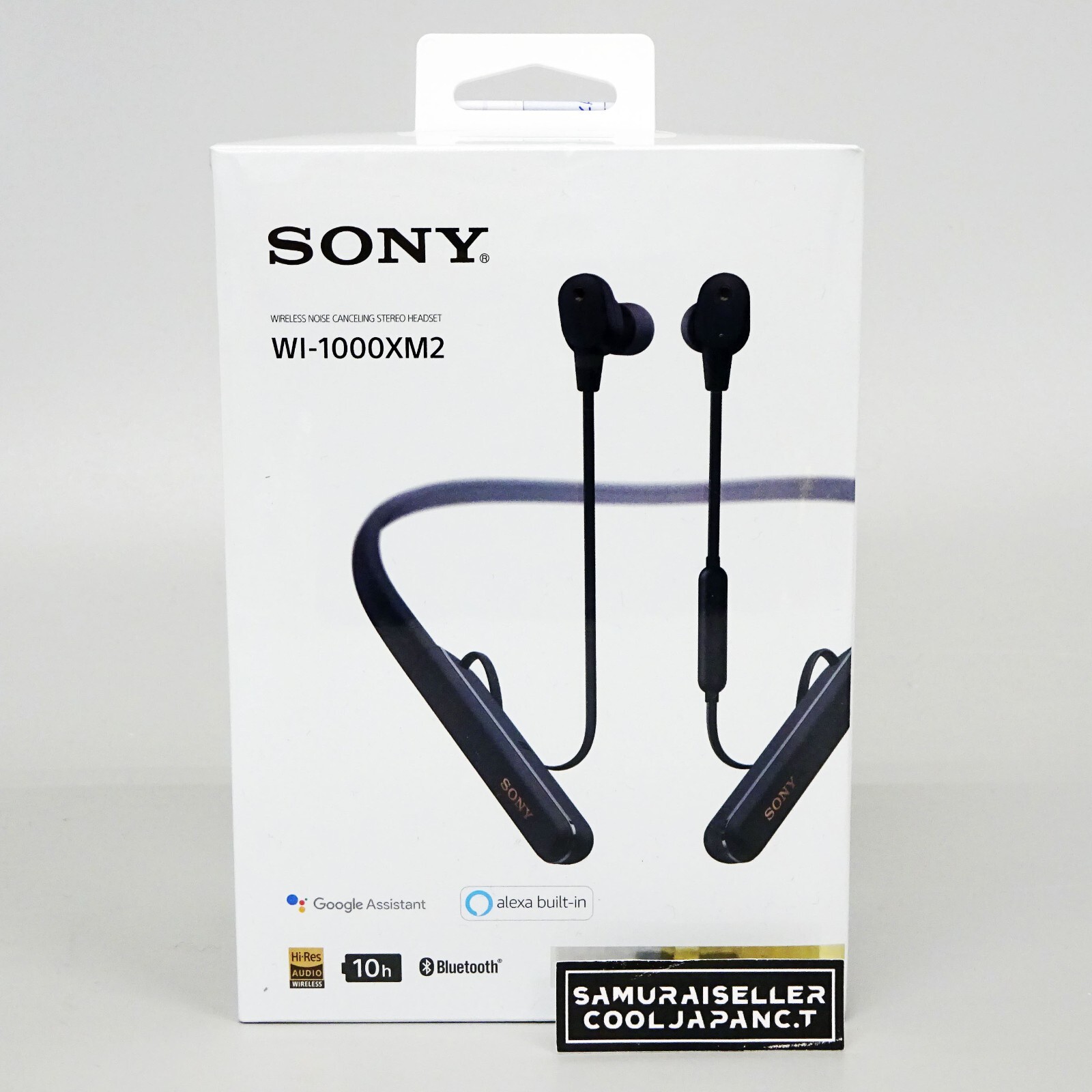 SONY - SONY WI 1000xm2 ブラック SONY WI-1000XM2 Black Wireless Noise Canceling Stereo