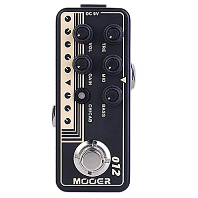 Mooer Micro Preamp 012 US Gold 100 Guitar Effects Pedal Based FriedMan Brown Eye