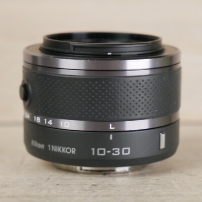 Nikon 1 NIKKOR 10-30mm f/3.5-5.6 VR IF AS Lens (Black) *AS IS* Parts/repair