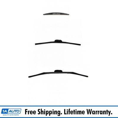 Trico Sentry & Exact Fit Windshield Wiper Blade Front & Rear 3pc Set