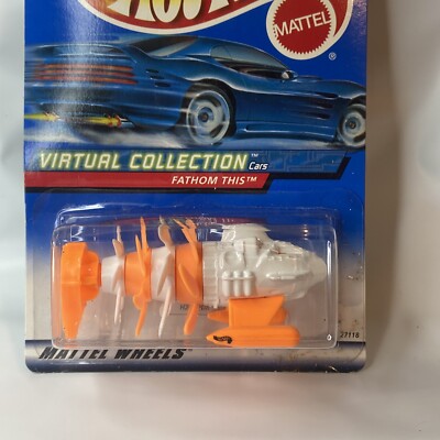 2000 Hot Wheels FATHOM THIS - Virtual Collection #152 - Futuristic Submarine