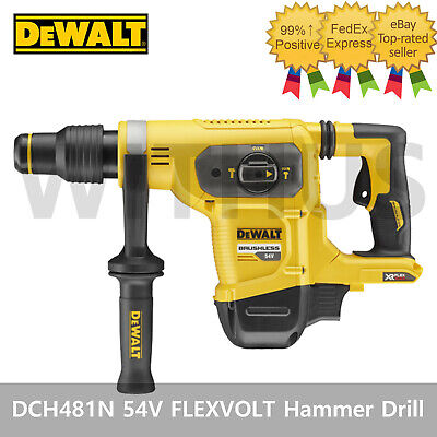 Dewalt DCH481N Cordless 54V FLEXVOLT 40mm Hammer Drill SDS MAX Only Body